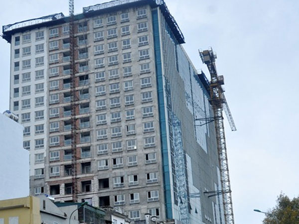 Hà Nội: Xử lý vi phạm còn lại công trình 8B Lê Trực vẫn 'dậm chân tại chỗ'