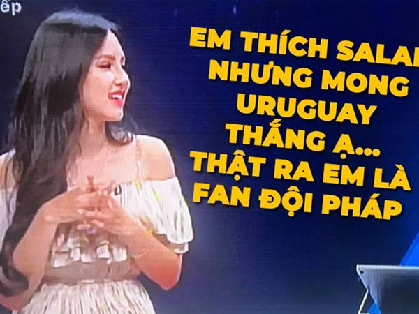 Hot girl bình luận World Cup 2018 gây tranh cãi trái chiều