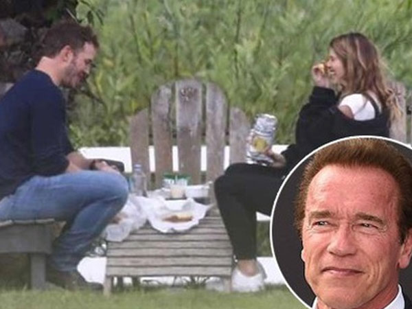 Tài tử 'Jurassic World' Chris Pratt hẹn hò với con gái của 'Kẻ hủy diệt' Arnold Schwarzenegger