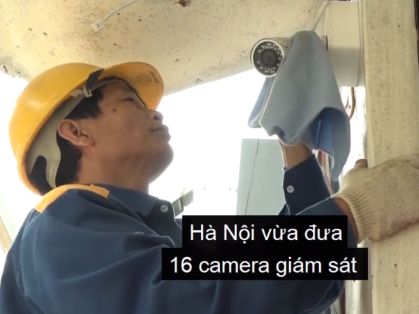 Video: Hà Nội lắp hàng chục camera cảnh báo ngập úng