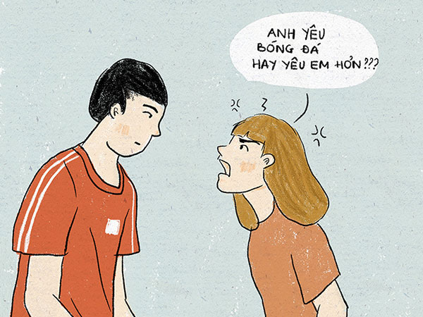 Mùa World Cup, đến khổ vì con trai mê bóng đá hơn người yêu