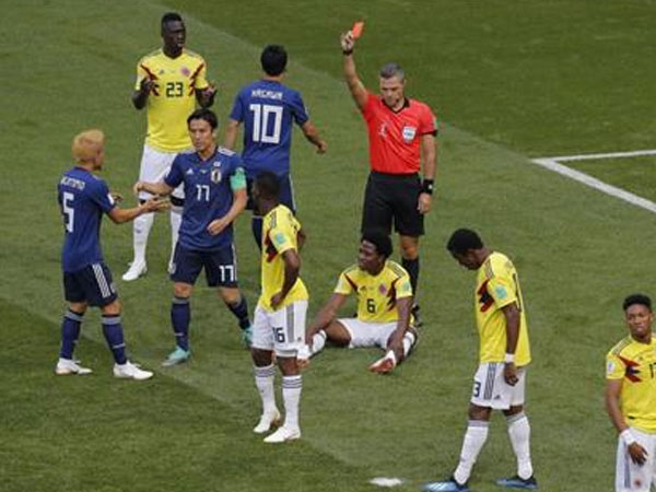 'Tội đồ' Sanchez nói gì sau khi Colombia thua Nhật Bản?