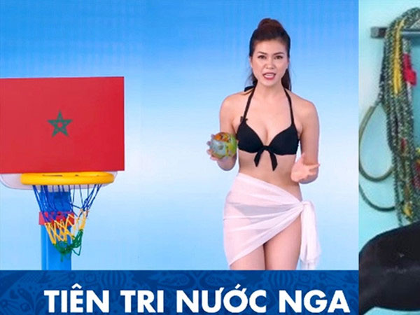 Hoa khôi mặc bikini dẫn World Cup: 'Rất buồn khi đọc bình luận'
