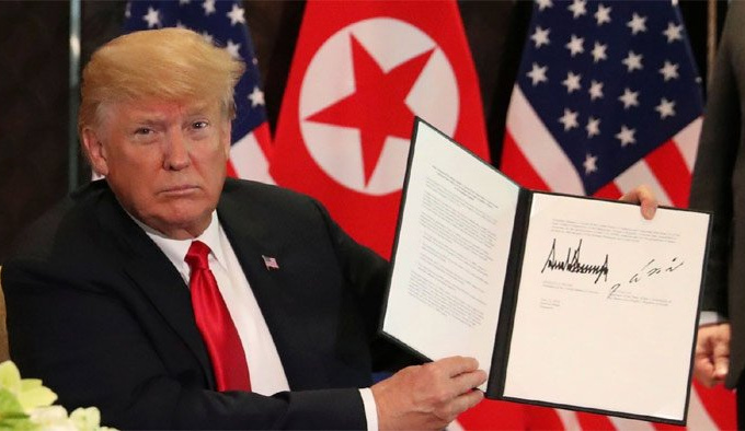 Ông Trump hiểu nhầm thỏa thuận hạt nhân với Kim Jong Un?