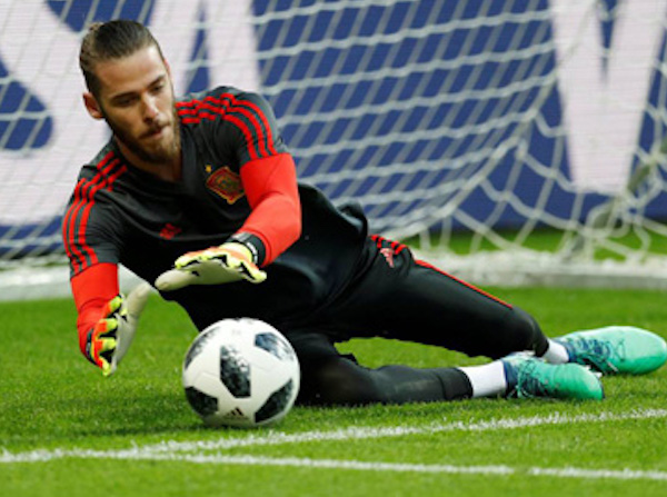De Gea chưa một lần cứu thua thành công tại World Cup 2018