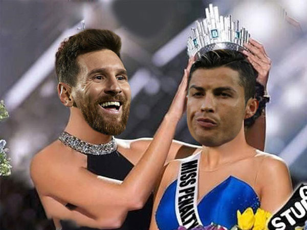 Ảnh chế Ronaldo sút trượt penalty tràn ngập cộng đồng mạng