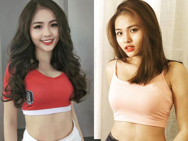 Nhan sắc ngọt ngào của hot girl Hà Tĩnh đại diện tuyển Hàn Quốc