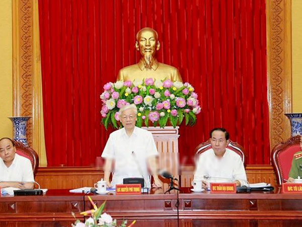 Tổng Bí thư chỉ đạo sắp xếp bộ máy, nhân sự công an