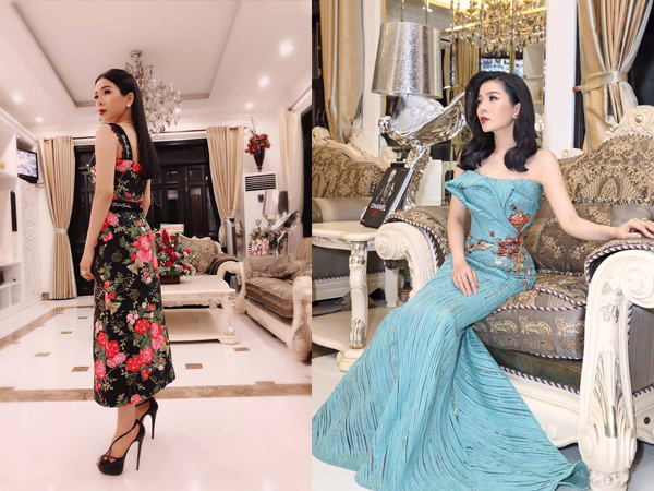 Hình ảnh hiếm hoi về biệt thự triệu đô của Lệ Quyên và chồng