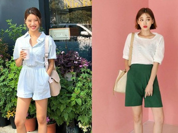 Quần shorts vải nhẹ tênh nhìn đơn giản mà diện được đủ kiểu, từ trẻ trung năng động đến bánh bèo điệu đà
