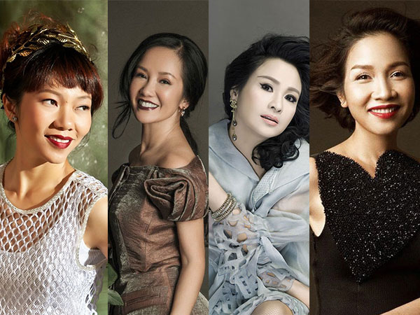 Bộ tứ Diva nhạc Việt: Kẻ lận đận đôi ba lần lỡ dở, người hạnh phúc với tổ ấm xứ cờ hoa