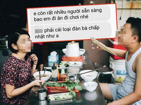 Đi ăn bị bạn trai nhắc trả tiền, cô gái ấm ức nhắn tin 'sao anh hèn thế' và phản ứng bất ngờ
