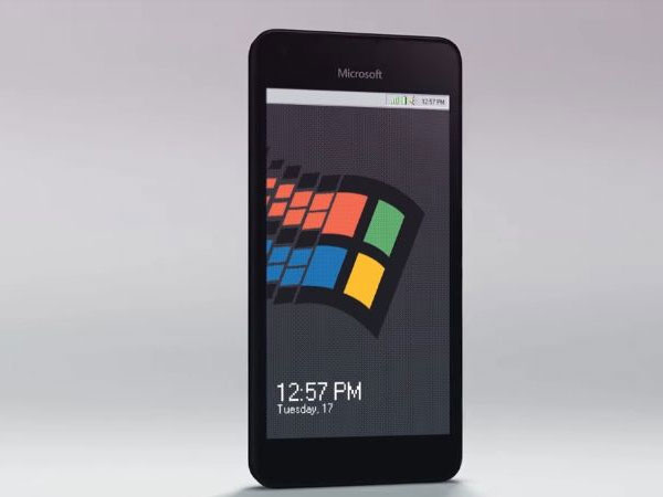 Giật mình kinh ngạc với chiếc smartphone chạy Windows 95