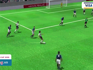 Video: Cú sút xa xuất thần của Di Maria dưới góc nhìn 3D