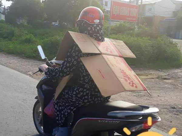 Bản tin ninja hè 2018: Kín bưng đầu đến chân, khoác thêm giáp trụ bìa carton để chống nóng