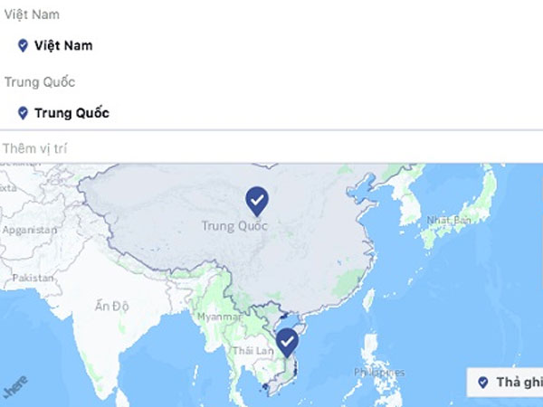 Facebook sửa thông tin sai lệch về chủ quyền Hoàng Sa – Trường Sa