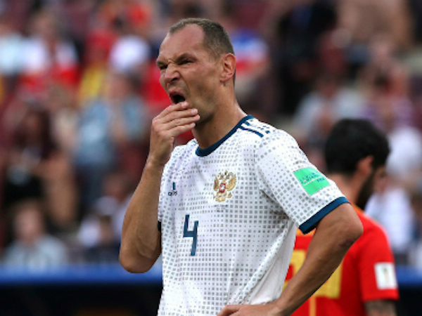 Lão tướng tuyển Nga lập kỷ lục buồn ở World Cup