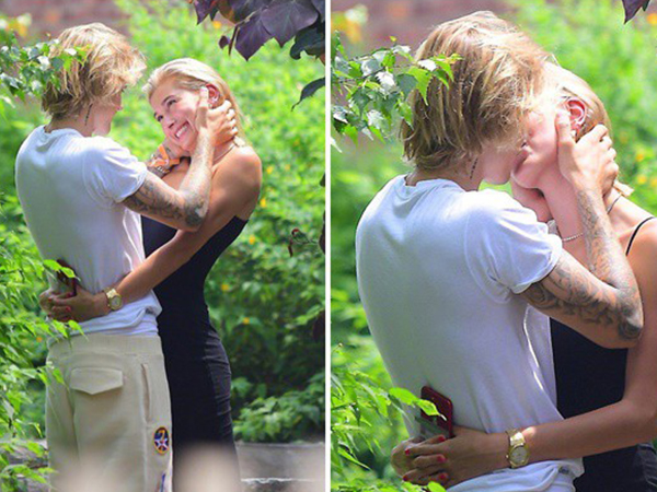Chẳng còn nhớ nhung gì Selena Gomez, Justin Bieber công khai hôn đắm đuối bạn gái siêu mẫu nóng bỏng giữa phố