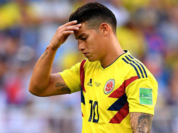 Colombia hồi hộp chờ James đến phút chót