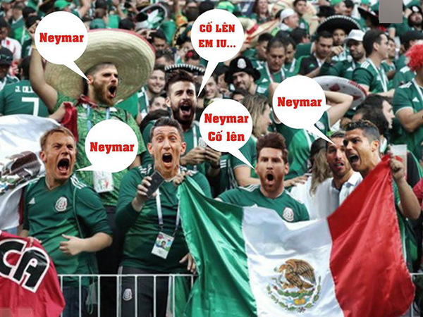Dân mạng phát cuồng khi Neymar phá lời nguyền World Cup