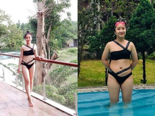 Đăng ảnh vợ mặc bikini trước và sau khi cưới, chồng trẻ khiến dân mạng cười té ghế nhưng mục đích lại vô cùng xúc động