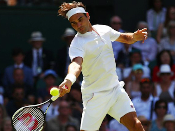 Federer chỉ cần 79 phút để vào vòng hai Wimbledon