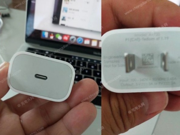 Lần đầu tiên lộ ảnh củ sạc nhanh USB-C 18W cho iPhone sắp ra mắt