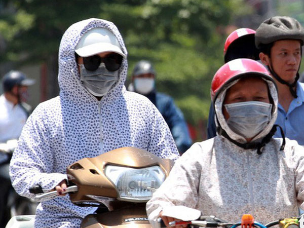 Ngày mai miền Bắc và Trung Bộ nóng đến 40 độ