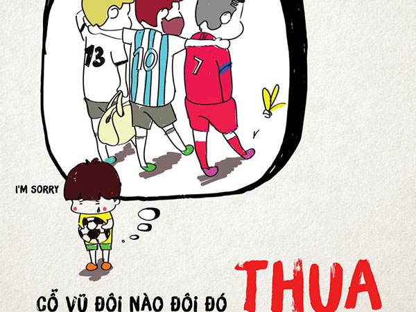 Nỗi niềm World Cup mang tên: Cổ vũ đội nào là đội đó thua