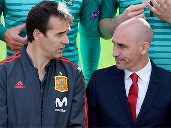 Chủ tịch LĐBĐ Tây Ban Nha không hối hận vì đã sa thải Lopetegui