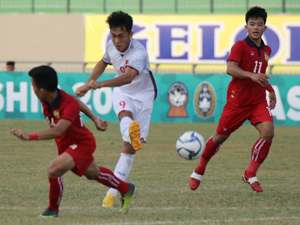 Việt Nam thắng đậm Lào ở giải U19 Đông Nam Á