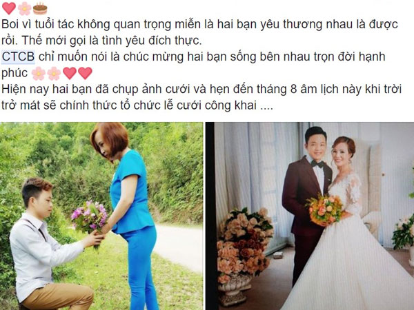 Chủ tịch phường nơi có chồng 26, vợ 61 tuổi ở Cao Bằng: 'Cả 2 đều tự nguyện, đủ điều kiện tiến tới hôn nhân'