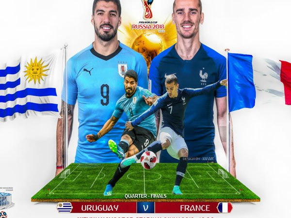 Pháp vs Uruguay: Công cường gặp thủ vững