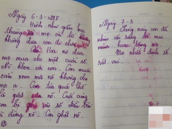 'Con không phải là con mẹ, phải không?' - cuốn nhật ký nhòe nước mắt của bé gái lớp 5 khiến các bậc cha mẹ sững sờ