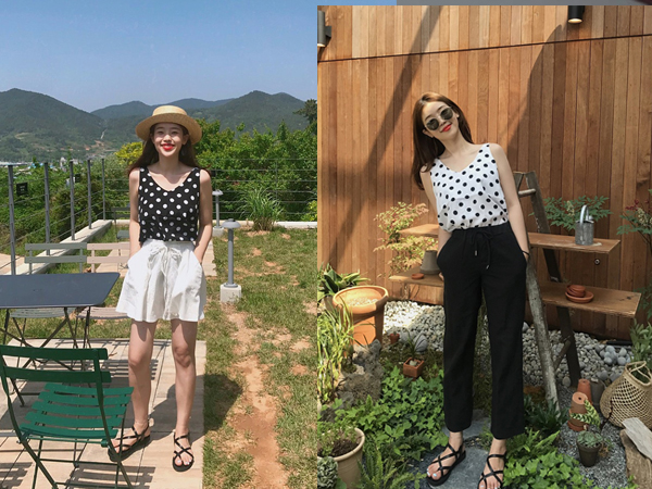 'Chinh phục' họa tiết chấm bi thật đơn giản nếu các nàng áp dụng đôi ba tips diện đồ này