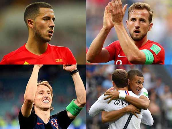 Quả bóng Vàng World Cup: Loạn 12 'sứ quân', Kane & Hazard sáng cửa
