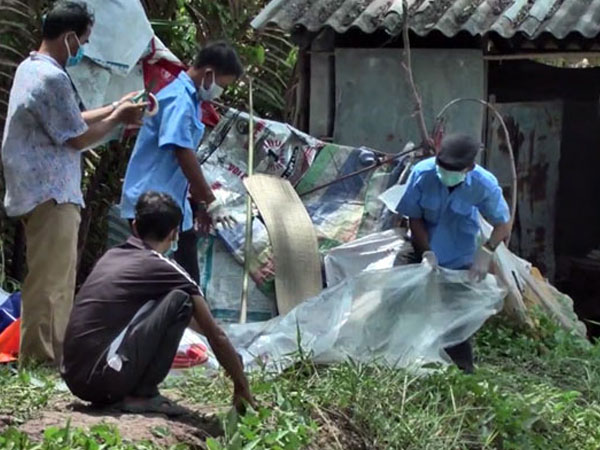Trà Vinh: Bà lão bị giết, giấu thi thể trong lu chứa cám