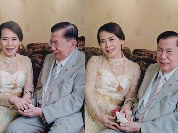 Cựu Thủ tướng Thái 86 tuổi kết hôn với vợ ít hơn 33 tuổi