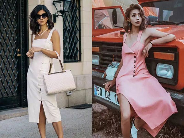 Sau cơn sốt váy trắng Zara, loạt váy liền cài khuy trước với đủ kiểu dáng đang đốn tim các nàng