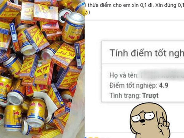 Học tài thi phận: 'Thánh bò húc' từng uống 245 lon trong suốt 9 tháng để thức đêm ôn thi đã trượt tốt nghiệp THPT