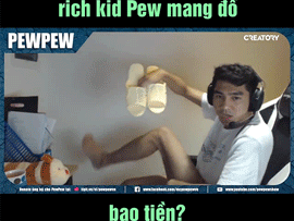 'Rich' PewPew bóc giá set đồ dép tổ ong hàng khủng, quần áo phiên bản 'limit tựt' bao lầy