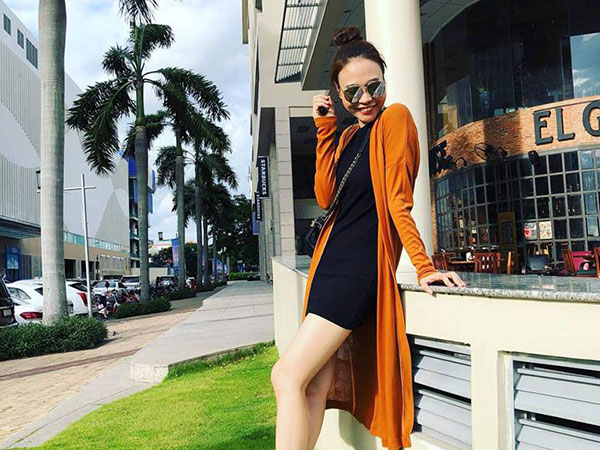 Đàm Thu Trang tự tin khẳng định đang hạnh phúc vì yêu và được yêu