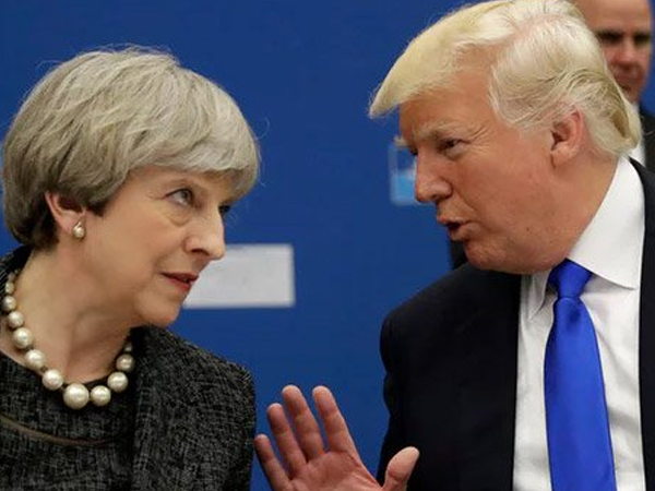 Ông Trump thẳng thừng chỉ trích Thủ tướng Anh