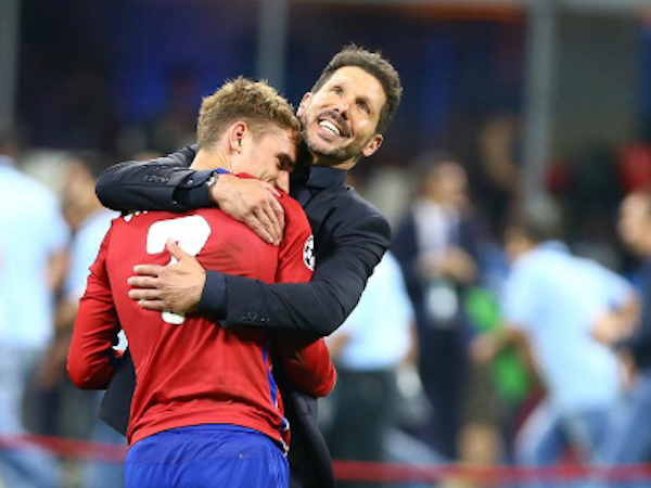 Simeone gửi lời căn dặn Griezmann trước trận chung kết