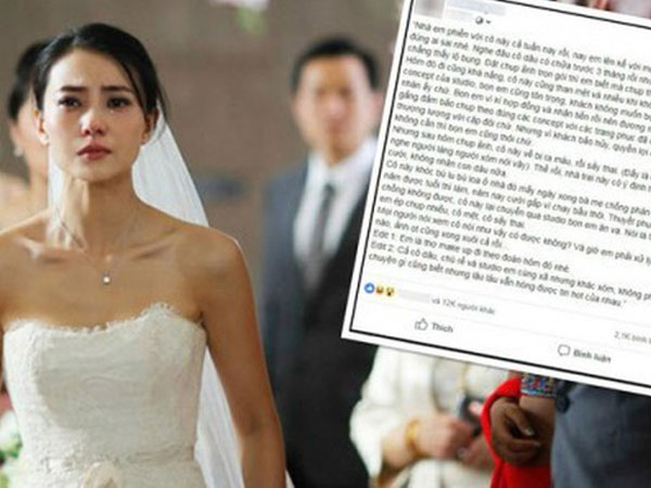 Chụp ảnh cưới xong bị sảy thai, nhà chồng đòi hủy hôn, cô gái uất ức đến 'ăn vạ' thợ chụp ảnh