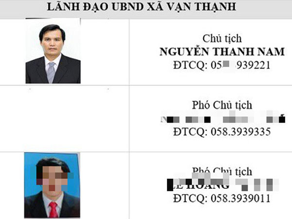 Đình chỉ bí thư kiêm chủ tịch UBND xã Vạn Thạnh ở Đặc khu Bắc Vân Phong