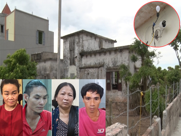 Hai mẹ con buôn ma túy chăng bẫy điện dây thép gai quanh nhà