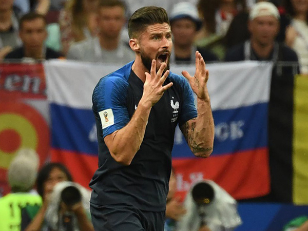 Pháp vô địch World Cup 2018 với tiền đạo 7 trận không một lần sút trúng đích