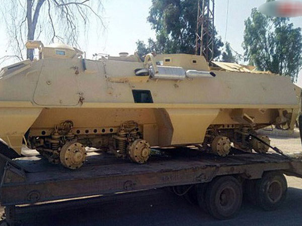 Quân đội Syria chiếm giữ hàng chục xe tăng của phe thánh chiến ở Daraa