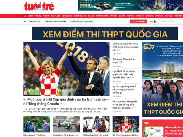 Xử phạt 220 triệu đồng, đình bản 3 tháng báo Tuổi Trẻ Online